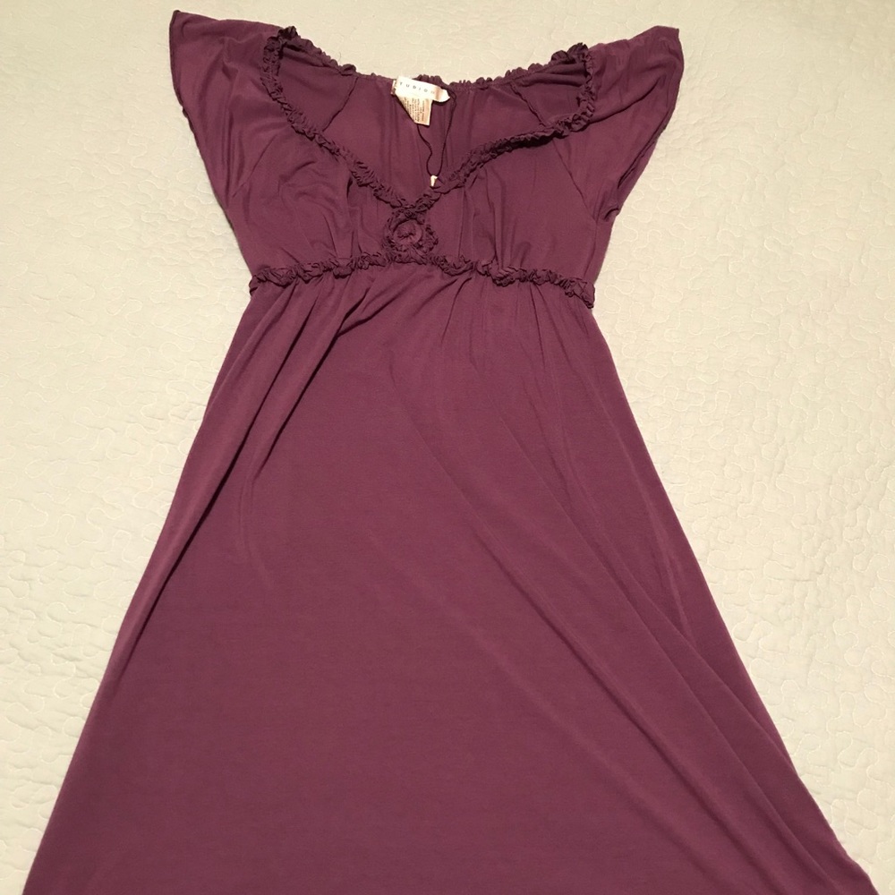 Eggplant Purple Summer/Spring Dress S